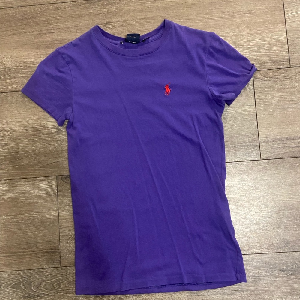 Purple shirt